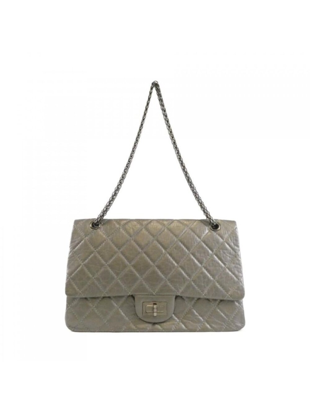 Chanel Shoulder Bag Silver